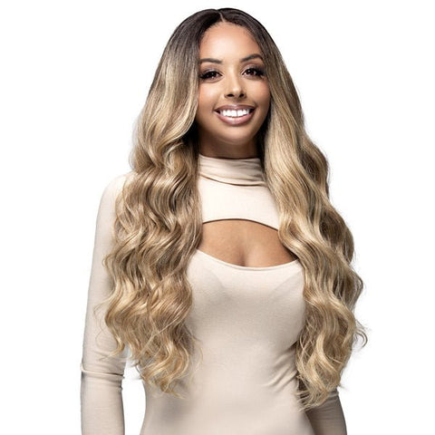 Bobbi Boss Human Hair Blend 13X4 Swiss Lace Front Wig - MBLF403 HANNIE - SoGoodBB.com
