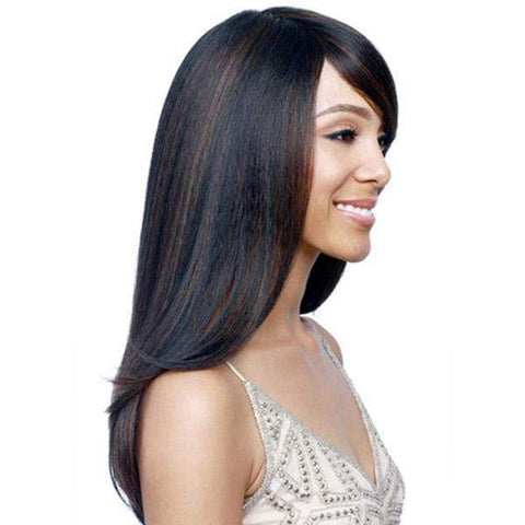 Bobbi Boss Human Hair Blend Full Wigs Bobbi Boss Human Hair Blend Wigs - MB1400 BORA