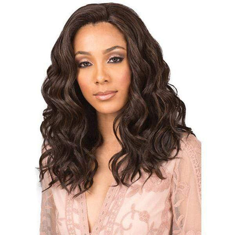 Bobbi Boss Human Hair Blend Lace Wigs Bobbi Boss 100% Human Blend Lace Front Wig - MBDLF002 TAMIA - Clearance