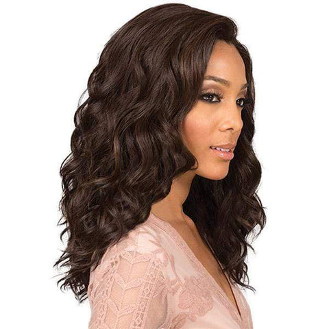 Bobbi Boss Human Hair Blend Lace Wigs Bobbi Boss 100% Human Blend Lace Front Wig - MBDLF002 TAMIA - Clearance
