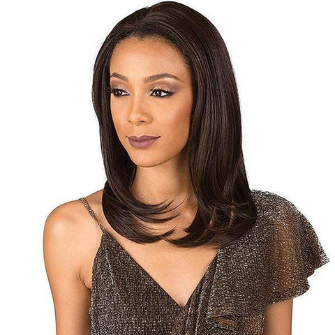 Bobbi Boss Human Hair Blend Lace Wigs Bobbi Boss Designer Mix Human Hair Blend Full Hand-Tied Lace Front Wig - MBDLF001 SABRINA