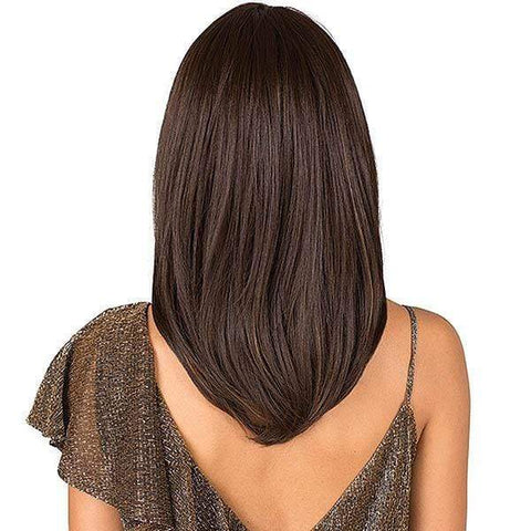 Bobbi Boss Human Hair Blend Lace Wigs Bobbi Boss Designer Mix Human Hair Blend Full Hand-Tied Lace Front Wig - MBDLF001 SABRINA