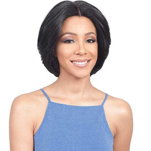 Bobbi Boss Human Hair Blend Lace Wigs Bobbi Boss Designer Mix Human Hair Blend Full Hand-Tied Lace Front Wig - MBDLF003 RIA