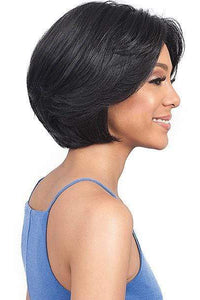 Bobbi Boss Human Hair Blend Lace Wigs Bobbi Boss Designer Mix Human Hair Blend Full Hand-Tied Lace Front Wig - MBDLF003 RIA