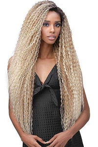 Bobbi Boss Human Hair Blend Lace Wigs Bobbi Boss Human Hair Blend 13X7 Glueless Frontal Lace Wig - MBLF002 JULIA