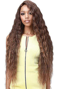Bobbi Boss Human Hair Blend Lace Wigs Bobbi Boss Human Hair Blend 13X7 Glueless Frontal Lace Wig - MBLF003 ELIZA