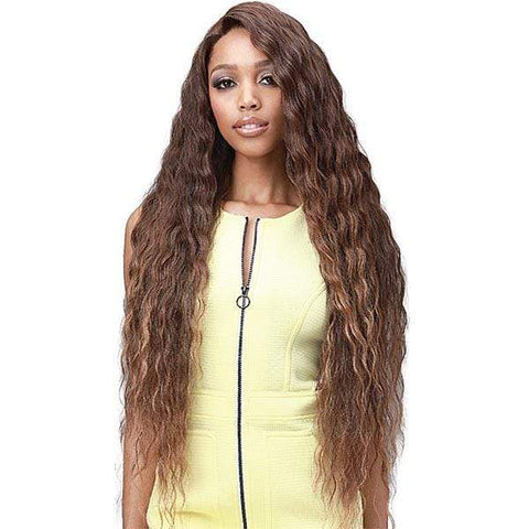 Bobbi Boss Human Hair Blend Lace Wigs Bobbi Boss Human Hair Blend 13X7 Glueless Frontal Lace Wig - MBLF003 ELIZA