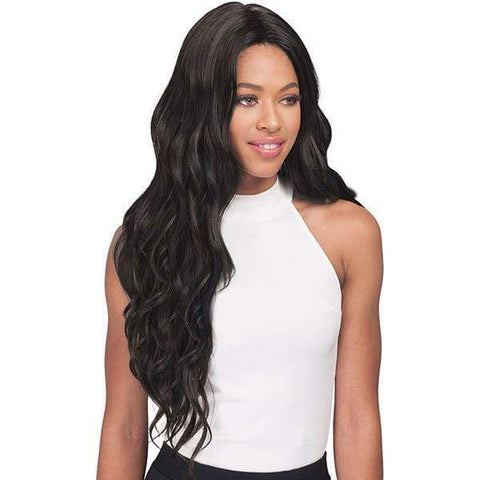 Bobbi Boss Human Hair Blend Lace Wigs Bobbi Boss Human Hair Blend Deep Part Swiss Lace Front Wig - MBLF140 FREYA