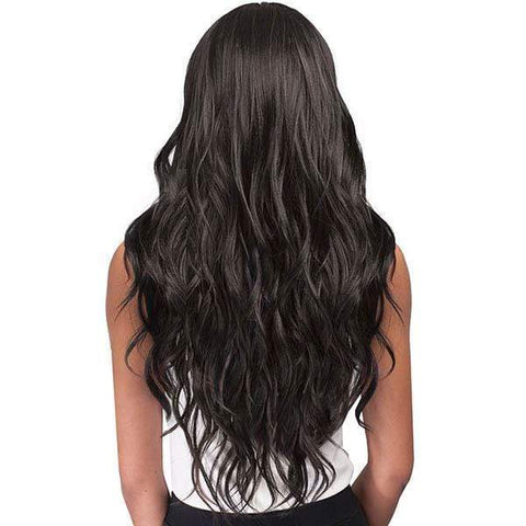 Bobbi Boss Human Hair Blend Lace Wigs Bobbi Boss Human Hair Blend Deep Part Swiss Lace Front Wig - MBLF140 FREYA