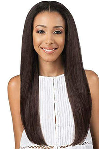 Bobbi Boss Human Hair Blend Lace Wigs Bobbi Boss Human Hair Blend Deep Part Swiss Lace Front Wig - MBLF20 ZIA