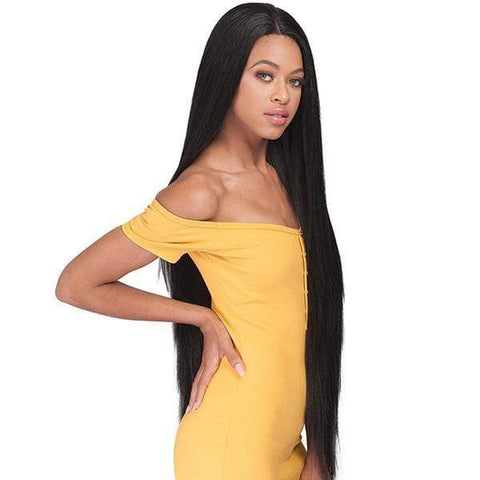 Bobbi Boss Human Hair Blend Lace Wigs Bobbi Boss Human Hair Blend Deep Swiss Lace Front Wig - MBLF130 DACIA