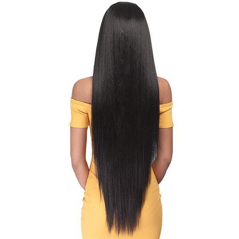 Bobbi Boss Human Hair Blend Lace Wigs Bobbi Boss Human Hair Blend Deep Swiss Lace Front Wig - MBLF130 DACIA