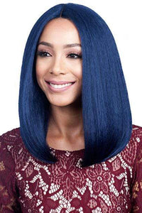 Bobbi Boss Human Hair Blend Lace Wigs Bobbi Boss Human Hair Blend Lace Front Wig - MBLF90 JUBA - Unbeatable