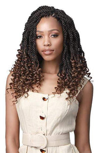 Bobbi Boss Senegalese Twist Braid Bobbi Boss Wavy Senegal Twist Curly Tips 2X Braid - 14"