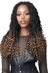 Bobbi Boss Senegalese Twist Braid Bobbi Boss Wavy Senegal Twist Curly Tips 2X Braid - 18"
