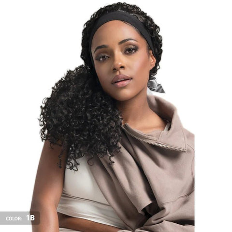 Bobbi Boss Synthetic Headband Wig - M1017 HB JERRY CURL - SoGoodBB.com