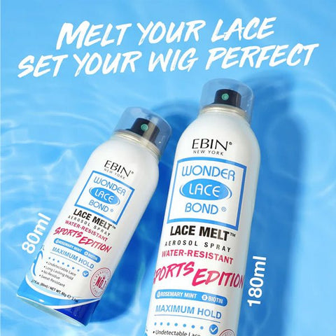 Ebin New York - Wonder Lace Bond Lace Melt Aerosol Spray - SPORTS EDITION - (C) - SoGoodBB.com