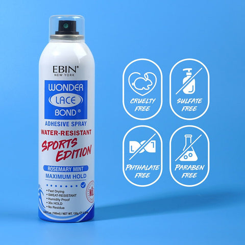 Ebin New York Wonder Lace Bond Sports Edition - Adhesive Spray - (C) - SoGoodBB.com