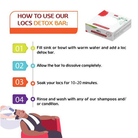 MFL - Locs Vegan Detox Bar - 120g - (C) - SoGoodBB.com