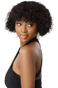 Outre 100% Human Hair Fab & Fly Gray Glamour Full Cap Wig - HH ALARA - SoGoodBB.com