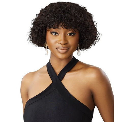 Outre 100% Human Hair Fab & Fly Gray Glamour Full Cap Wig - HH ALARA - SoGoodBB.com