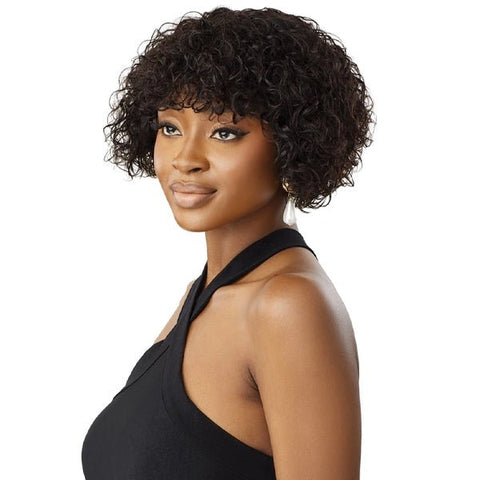 Outre 100% Human Hair Fab & Fly Gray Glamour Full Cap Wig - HH ALARA - SoGoodBB.com