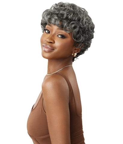 Outre 100% Human Hair Fab & Fly Gray Glamour Wig - EMIR - SoGoodBB.com