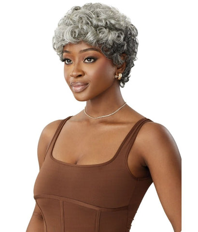 Outre 100% Human Hair Fab & Fly Gray Glamour Wig - EMIR - SoGoodBB.com