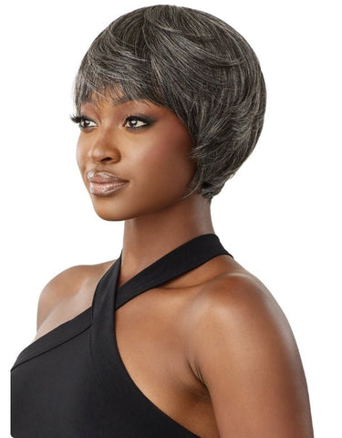 Outre 100% Human Hair Fab & Fly Gray Glamour Wig - Muriel - SoGoodBB.com