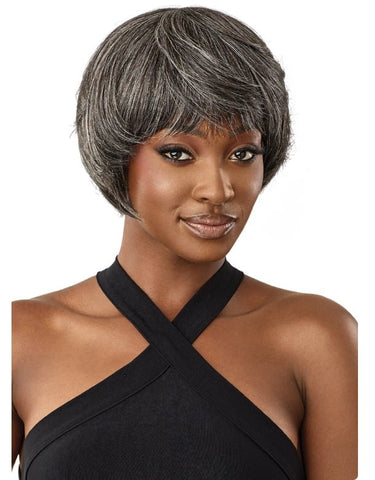Outre 100% Human Hair Fab & Fly Gray Glamour Wig - Muriel - SoGoodBB.com