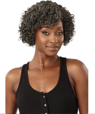 Outre 100% Human Hair Fab & Fly Gray Glamour Wig - RANDY - SoGoodBB.com