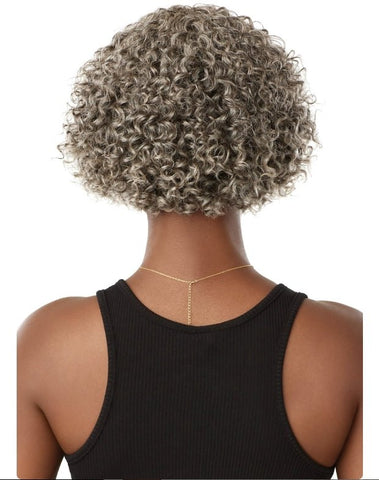 Outre 100% Human Hair Fab & Fly Gray Glamour Wig - RANDY - SoGoodBB.com