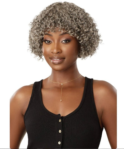 Outre 100% Human Hair Fab & Fly Gray Glamour Wig - RANDY - SoGoodBB.com