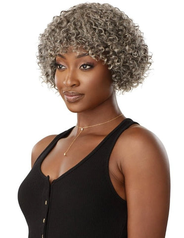 Outre 100% Human Hair Fab & Fly Gray Glamour Wig - RANDY - SoGoodBB.com