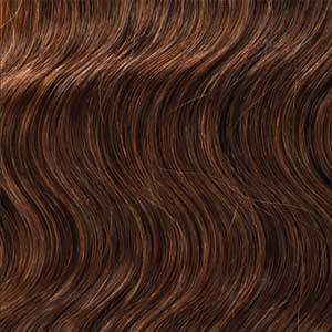 Outre 100% Human Hair Lace Wigs NATURAL BROWN Outre The Daily Wig 100% Human Hair Wet & Wavy Wig - DEEP CURL 20