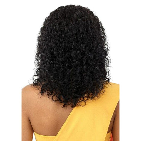 Outre 100% Human Hair Lace Wigs Outre The Daily Wig 100% Human Hair Wet & Wavy Wig - NATURAL CURLY 14" - Clearance
