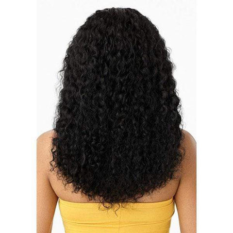 Outre 100% Human Hair Lace Wigs Outre The Daily Wig 100% Human Hair Wet & Wavy Wig - NATURAL DEEP 22" - Clearance
