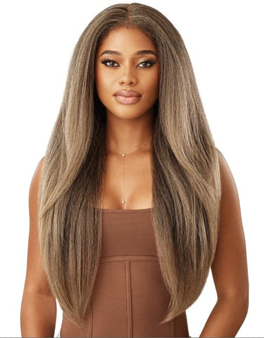 Outre Melted Hairline Kinkysoft Edges Synthetic HD Lace Frontal Wig - KINKYSOFT 1 - SoGoodBB.com
