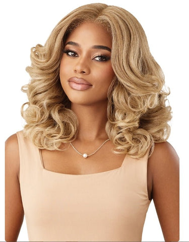 Outre Melted Hairline Kinkysoft Edges Synthetic HD Lace Frontal Wig - KINKYSOFT 2 - SoGoodBB.com