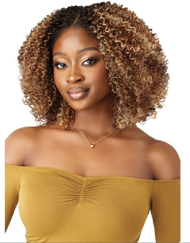 Outre Melted Hairline Kinkysoft Edges Synthetic HD Lace Frontal Wig - KINKYSOFT 3 - SoGoodBB.com