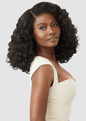 Outre Melted Hairline Kinkysoft Edges Synthetic HD Lace Frontal Wig - KINKYSOFT 4 - SoGoodBB.com