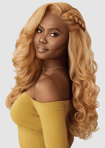 Outre Melted Hairline Kinkysoft Edges Synthetic HD Lace Frontal Wig - KINKYSOFT 6 - SoGoodBB.com