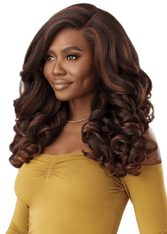 Outre Melted Hairline Kinkysoft Edges Synthetic HD Lace Frontal Wig - KINKYSOFT 6 - SoGoodBB.com
