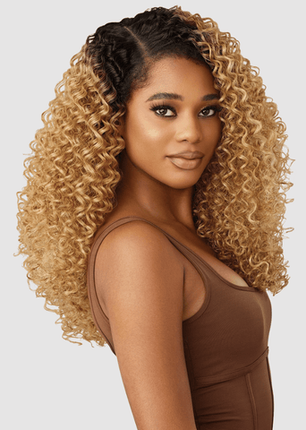 Outre Melted Hairline Kinkysoft Edges Synthetic HD Lace Frontal Wig - KINKYSOFT 7 - SoGoodBB.com
