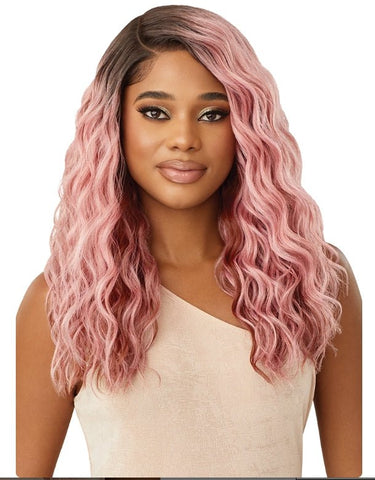 Outre Melted Hairline Synthetic Deluxe Wide HD Lace Front Wig - CARESS - SoGoodBB.com