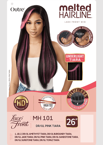 Outre Melted Hairline Synthetic Deluxe Wide HD Lace Front Wig - MH 101 - SoGoodBB.com