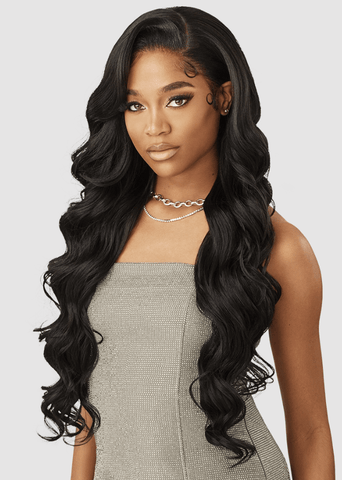 Outre Melted Hairline Synthetic Swirlista HD Lace Front Wig - SWIRL 112 - SoGoodBB.com