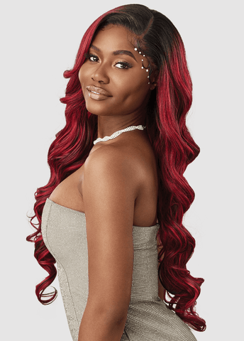 Outre Melted Hairline Synthetic Swirlista HD Lace Front Wig - SWIRL 112 - SoGoodBB.com