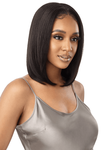 Outre My Tresses Black Label HD 13x4 Lace Front Wig - HH VIRGIN STRAIGHT 14" - SoGoodBB.com