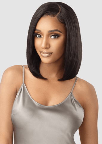 Outre My Tresses Black Label HD 13x4 Lace Front Wig - HH VIRGIN STRAIGHT 14" - SoGoodBB.com